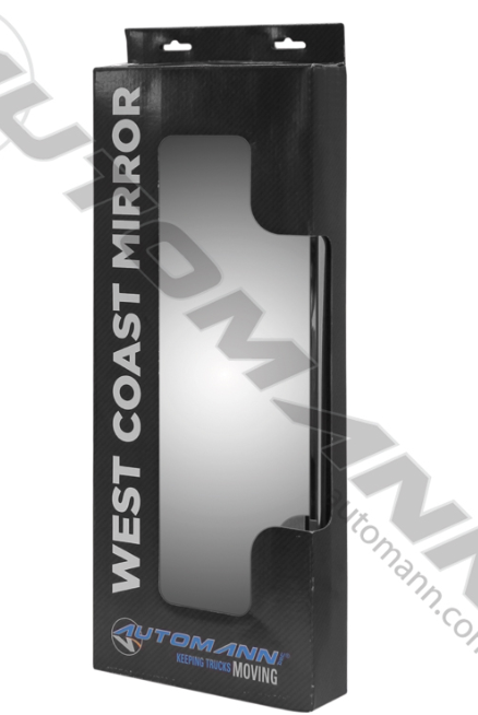 563.9016-BOX TYPE WC MIRRIR S,STEEL 7X16 H/LIGHT