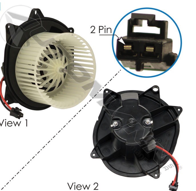 830.21215BE-BLOWER HVAC MACK BEHR