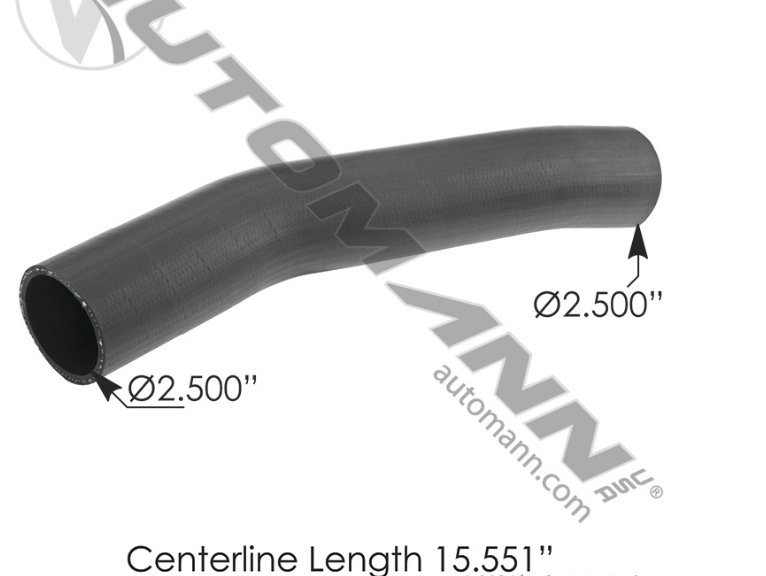 561.46789-COOLANT HOSE UPPER FREIGHTLINER ORDERED AS 05-27689-001