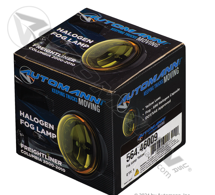 564.46009-FOG LAMP YELOOW FREIGHTLINER
