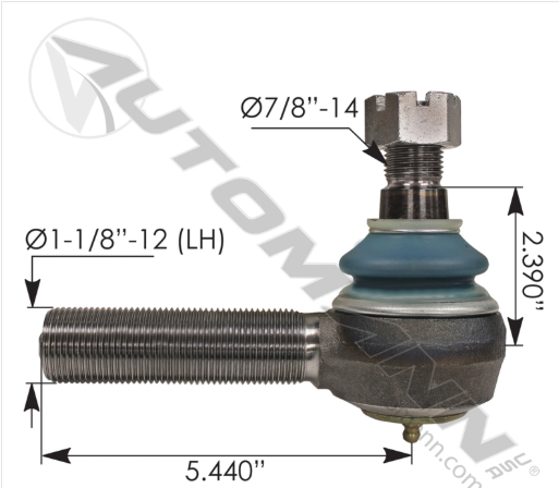 462.ES423L-TIE ROD END 0029142 , R0029142 85112006 8235A3144T1190, HRA3144T1190, TDAA3144T1190