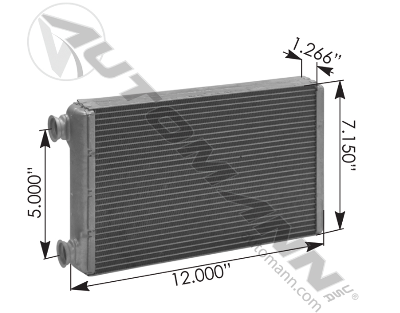 830.47109BE-HEATER CORE FREIGHTLINER CASCADIA ..6973, 10-0650, BOAGR647001, 351005371