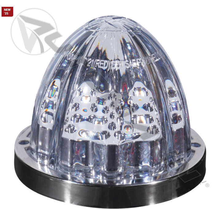 571.LD323GEMCBW-CAB LIGHT DUAL COLOR WATERMELON GEM