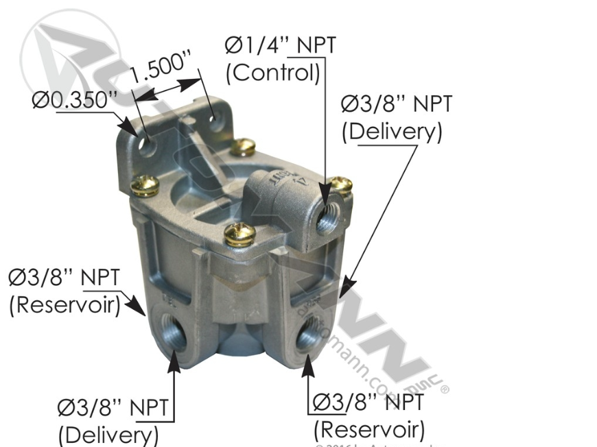 170.KN28500-RG2 RELAY VALVE KN28500