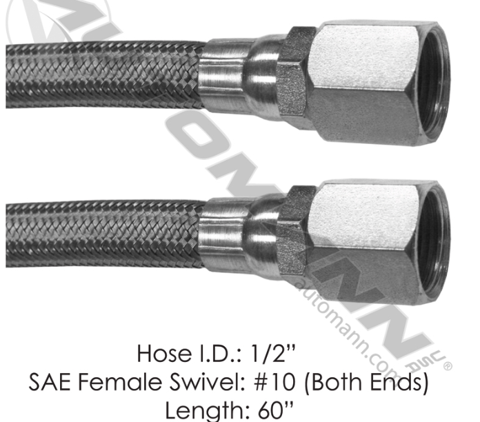 177.1016-DISCHARGE HOSE-FEMALE SWIVELS 60.000IN ORDERED AS: 2016152P2