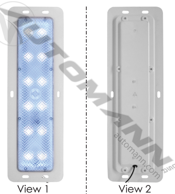 571.LD73W12-Interior Light LED 5.75in X 18in