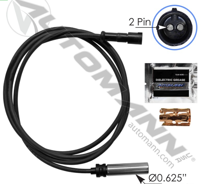 577.A1027197-ABS SENSOR KIT STRAIGHT HEAD LENGHT 76IN