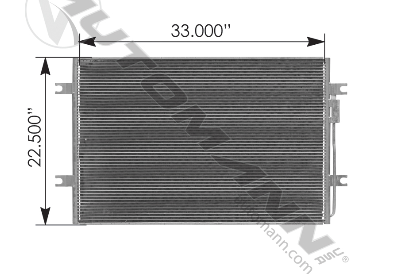 813.46109-CONDENSER FREIGHTLINER ORDERED AS : 22-61980-000 6319 CN-1015