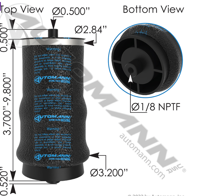 ABSZ70-7059-AIR SPRING CABIN International, National Seating, Volvo