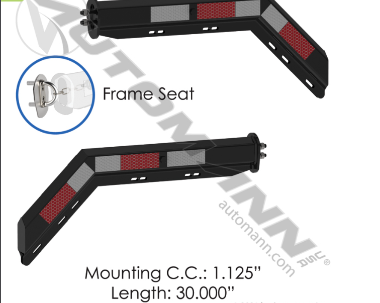 562.417FS-SPRING LOADED HANGER ANGLED BLACK FS