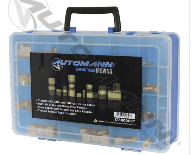 177.8000KT-AIR BRAKE FITTING MOBILE REPAIR KIT