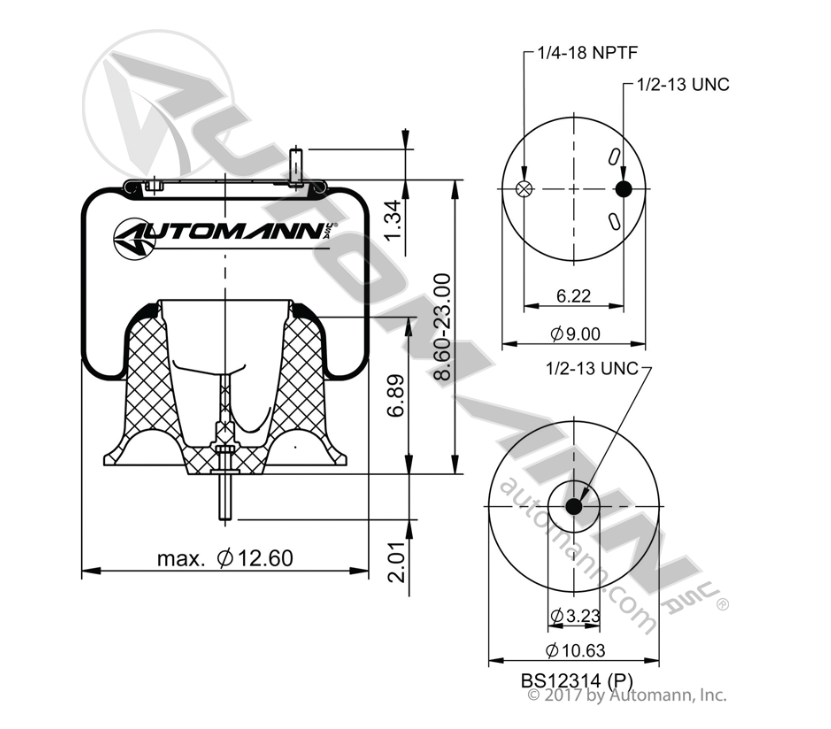 AB1DF23-9759 - Air Spring Rolling Lobe