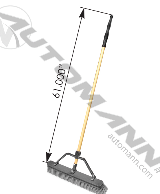 579.PB24RHD-PUSH BROOM 24IN HEAVY DUTY