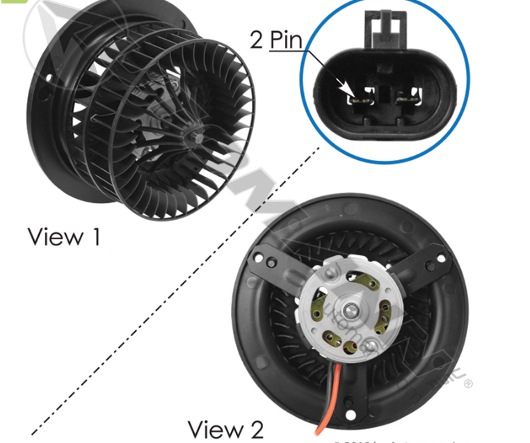 830.21204-BLOWER HVAC FREIGHTLINER