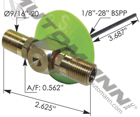 177.T17001-THRU TEE ASSY DUAL WHEELS PSI ORDERED AS:3131700