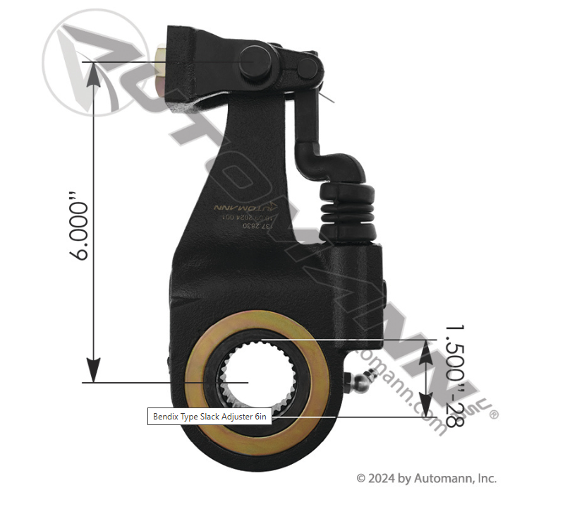 137.2830 - Bendix Type Slack Adjuster 6in