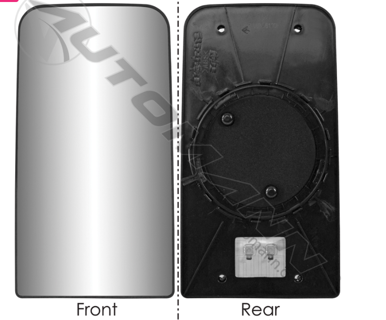 563.59024-MIRROR BEZEL W/SPOT LH/RH KENWORTH