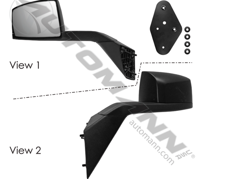 563.96005C-HOOD MOUNT LH MIRROR
