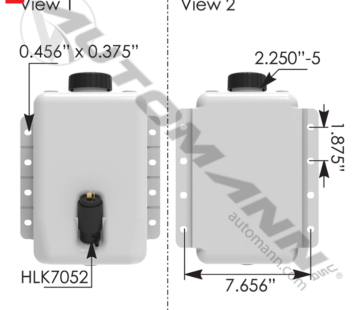 575.10116-WASHER FLUID RESERVOIR FREIGHTLINER