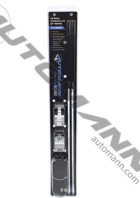 577.CB1008-CB ANTENNA KIT 48 IN BLACK