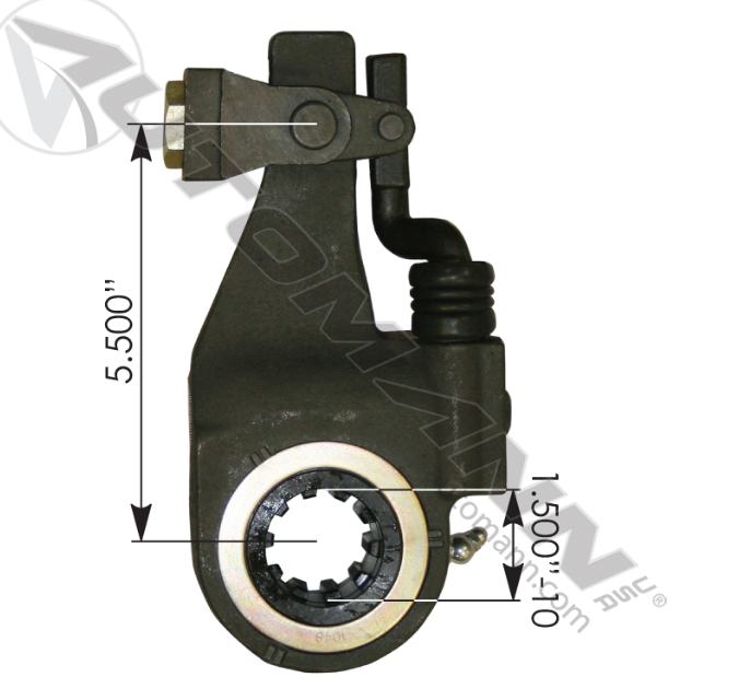 137.1011-BENDIX TYPE SLACK ADJUSTER 5.5 IN