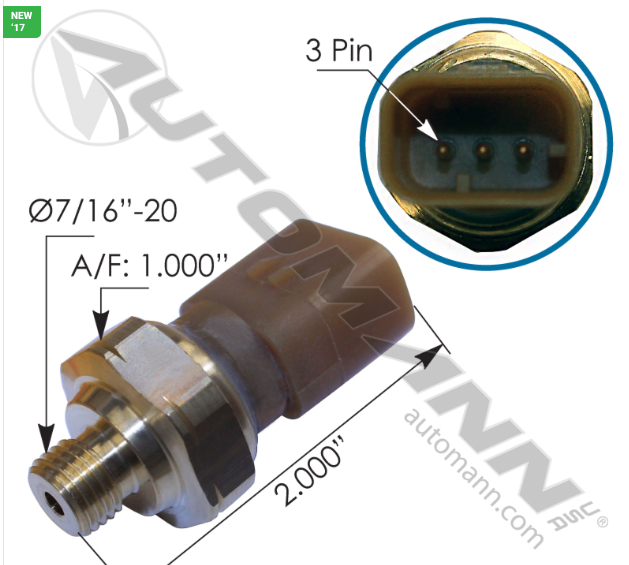 577.90511-GP PRESSURE SENSOR CATERPILLAR ORDERED AS : 274-6718
