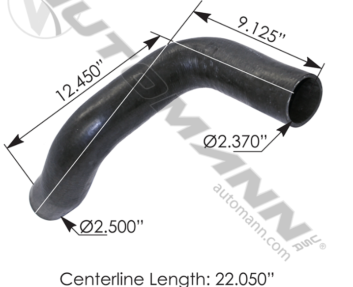 561.46797-COOLANT HOSE UPPER FREIGHTLINER