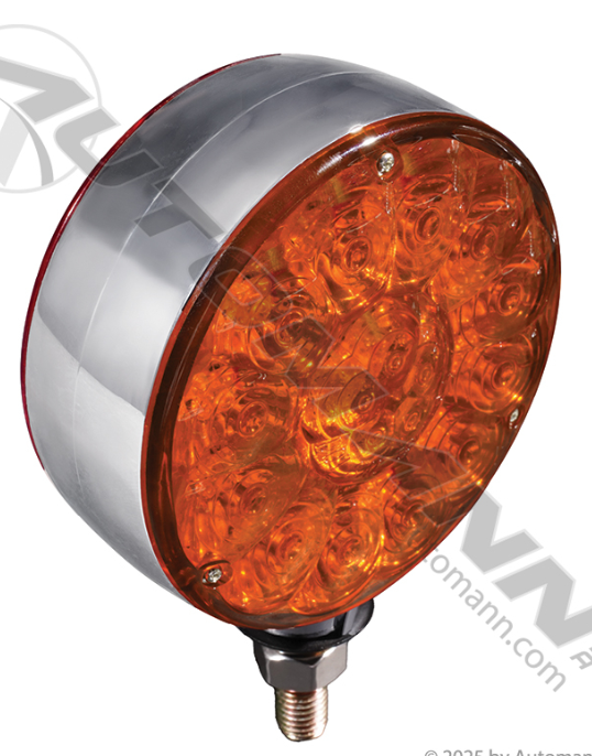 571.LD231AR34-PEDESTAL LIGHT ROUND DOUBLE FACE LED