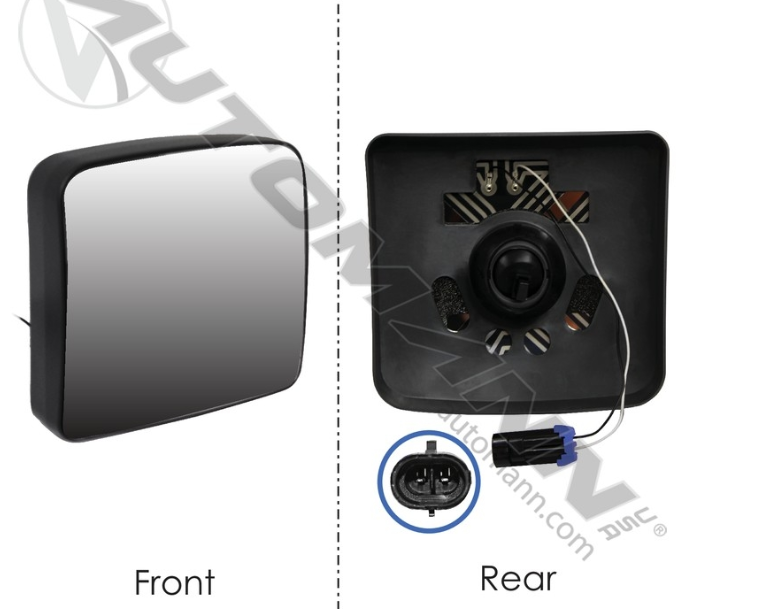 563.46066-MIRROR GLASS CONVEX HEATED FREIGHTLINER