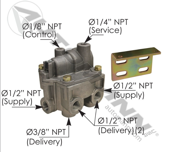 170.065145-BPR1 TYPE PEOPORTIONING VALVE 4.0PSI